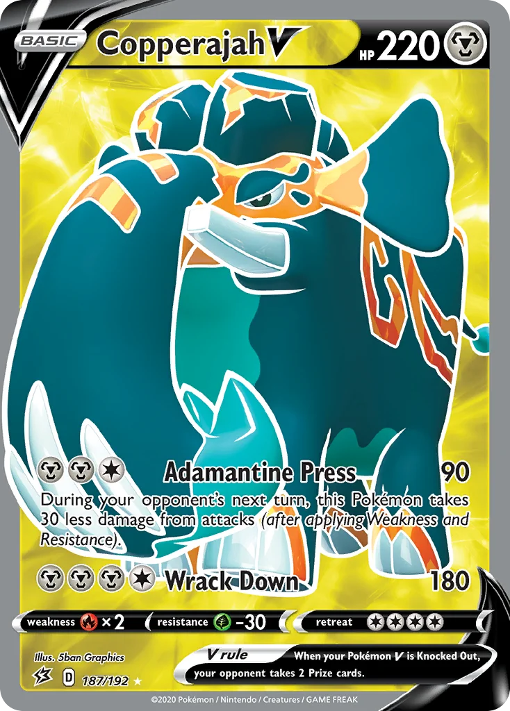 Copperajah V (Full Art) 187 Rebel Clash