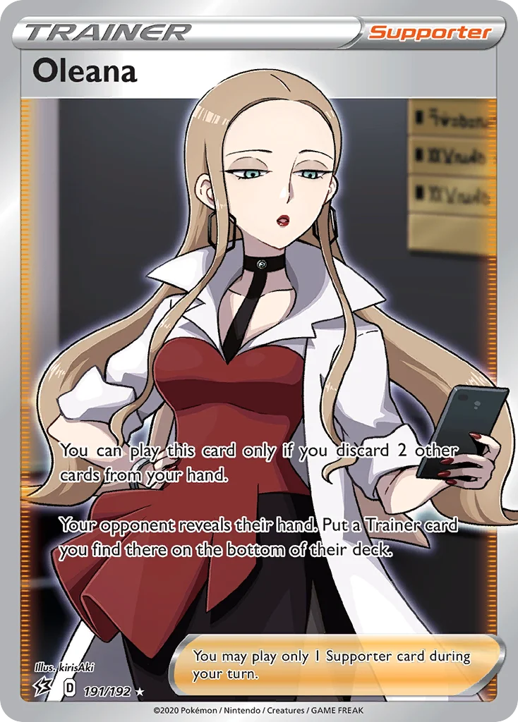 Oleana (Full Art) 191 Rebel Clash