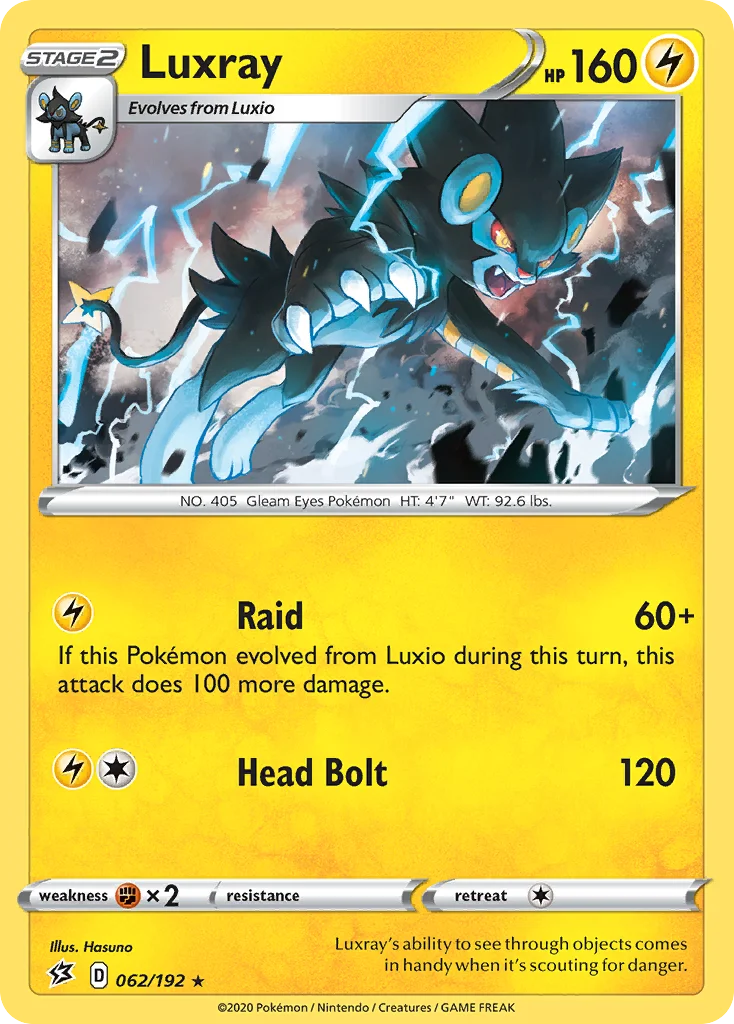Luxray 062 Rebel Clash
