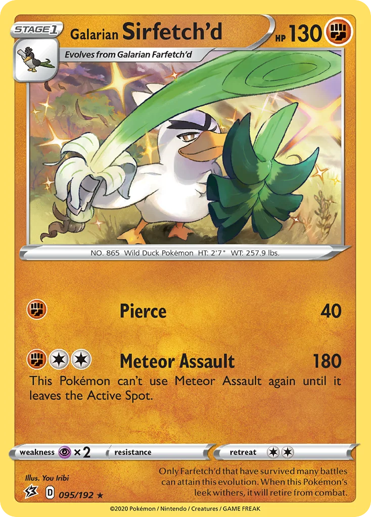 Galarian Sirfetch'd 095 Rebel Clash
