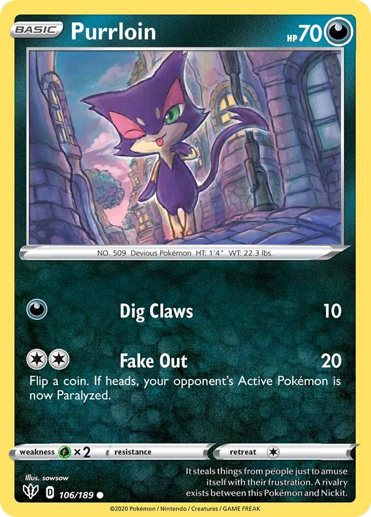 Purrloin 106 Darkness Ablaze