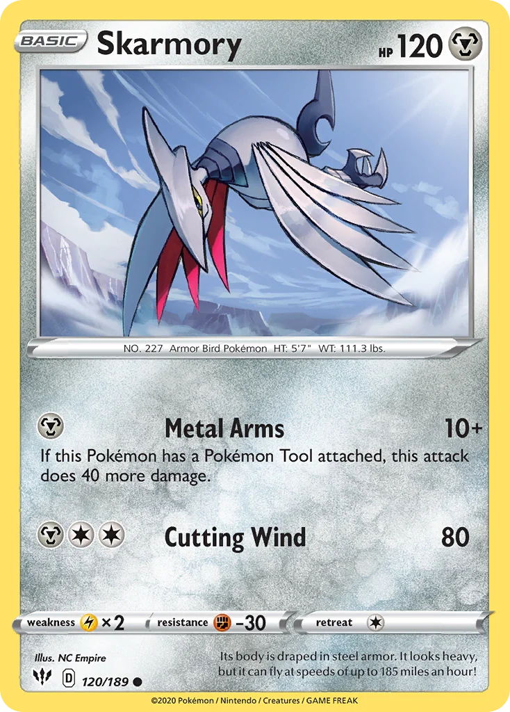 Skarmory 120 Darkness Ablaze