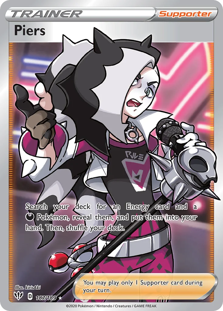 Piers (Full Art) 187 Darkness Ablaze
