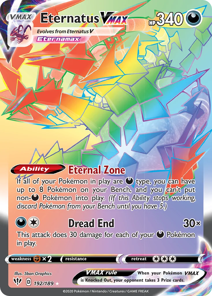Eternatus VMAX (Secret) 192
