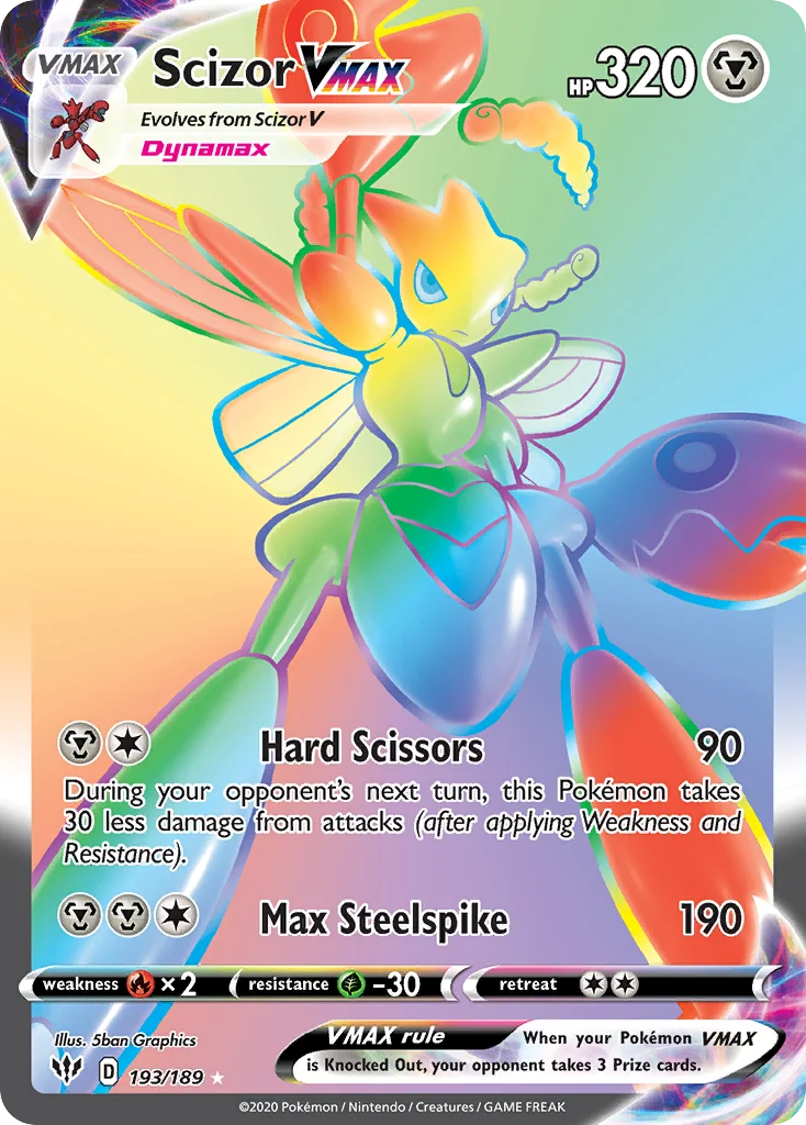 Scizor VMAX (Secret) 193