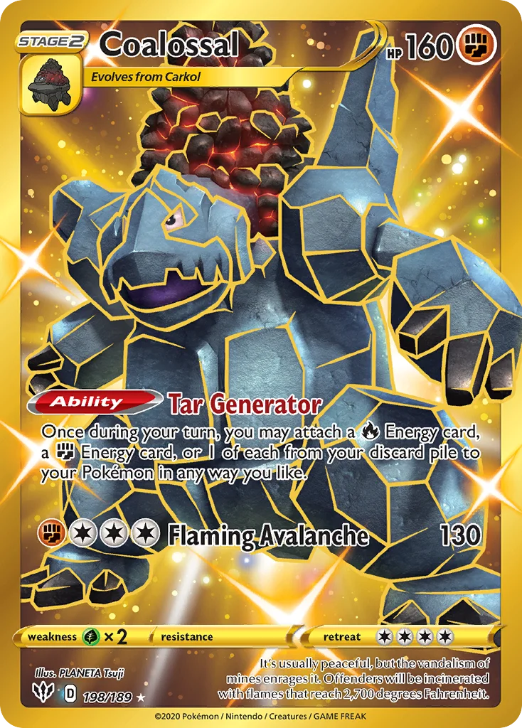 Coalossal (Secret) 198 Darkness Ablaze