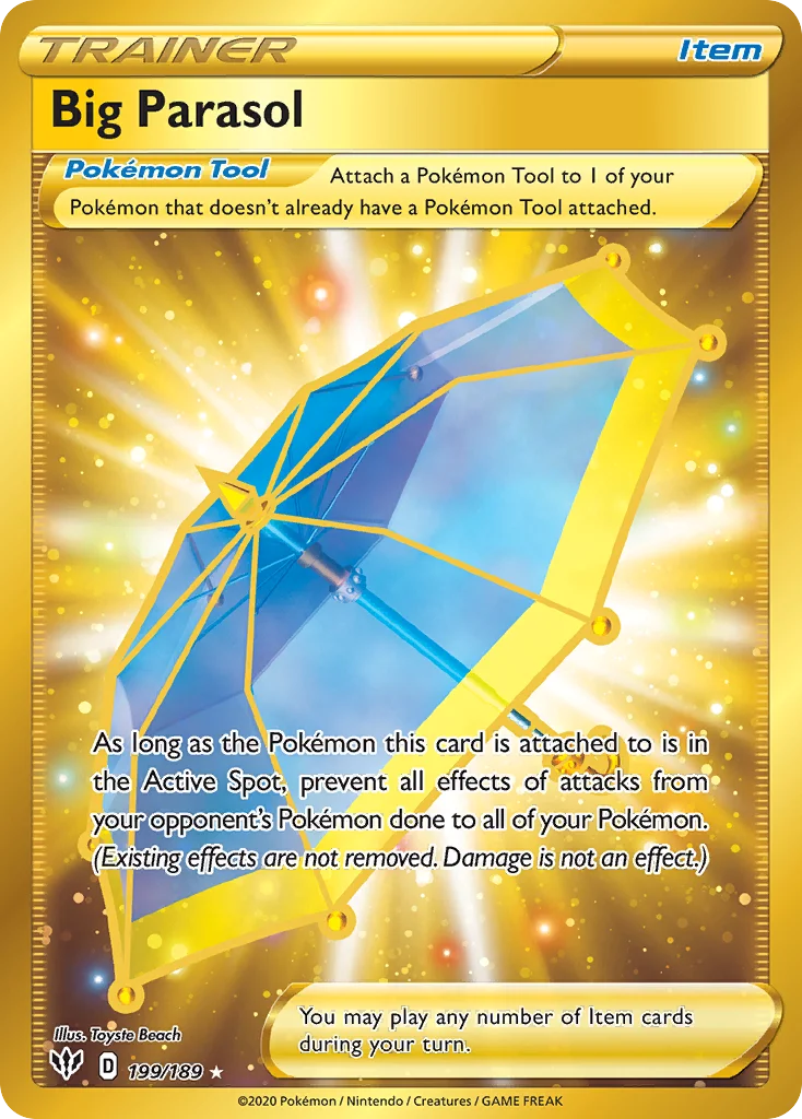 Big Parasol (Secret) 199 Darkness Ablaze
