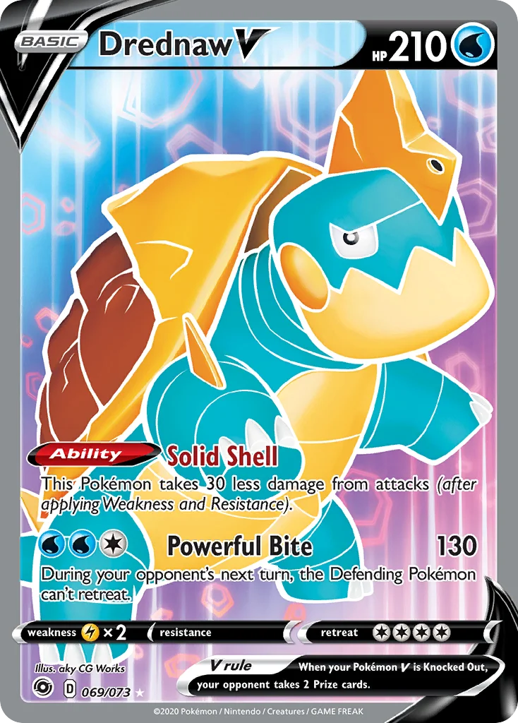 Drednaw V (Full Art) 069 Champion's Path