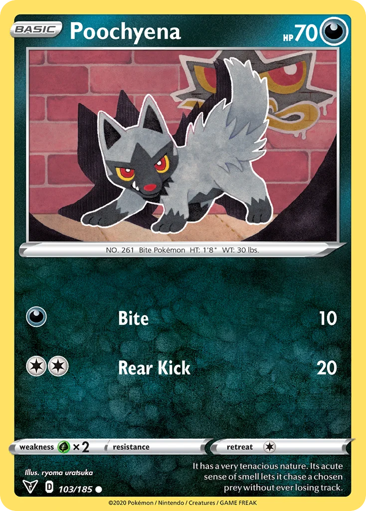 Poochyena 103 Vivid Voltage