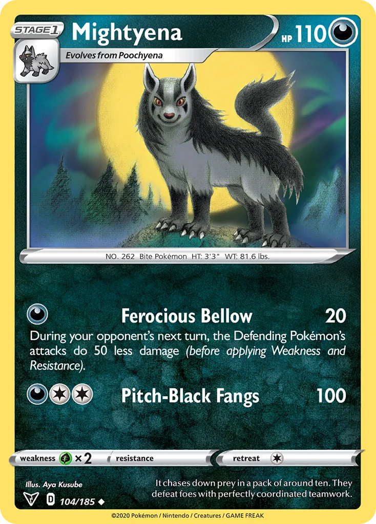 Mightyena 104 Vivid Voltage