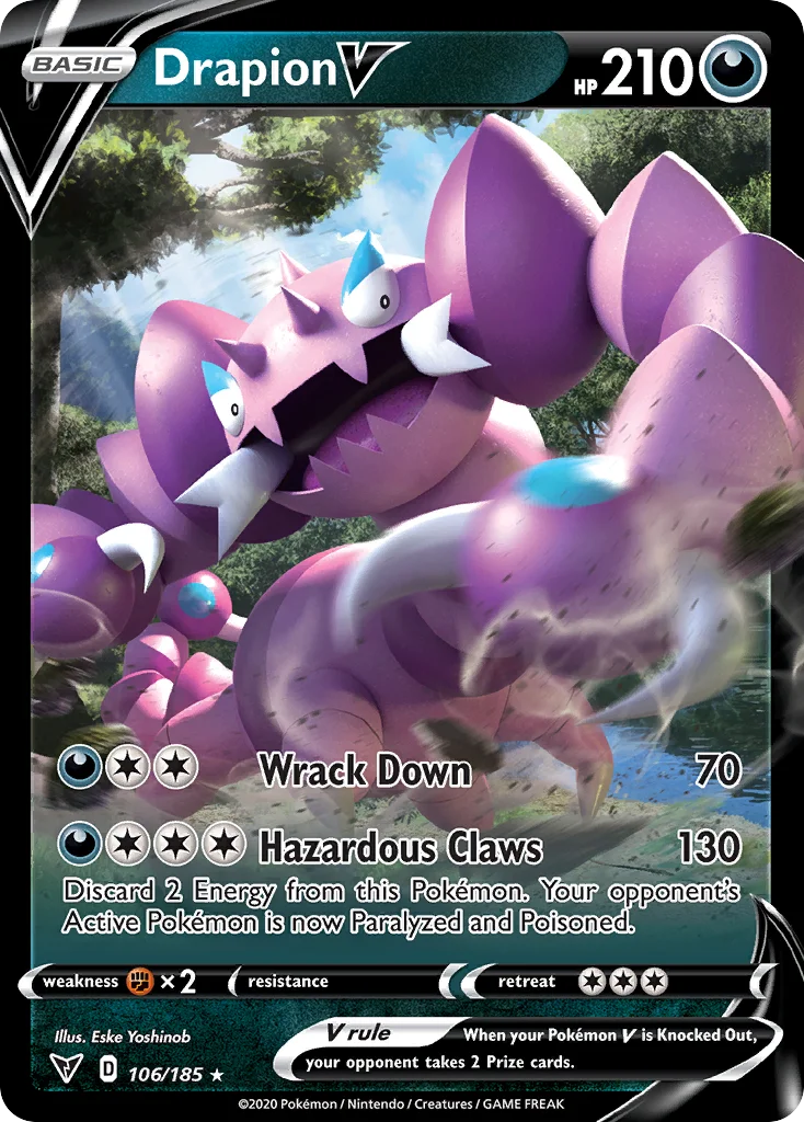 Drapion V 106 Vivid Voltage