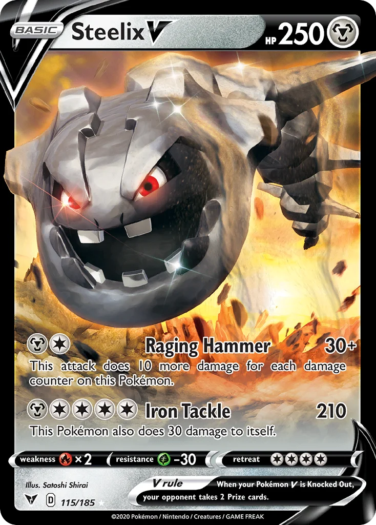 Steelix V 115 Vivid Voltage