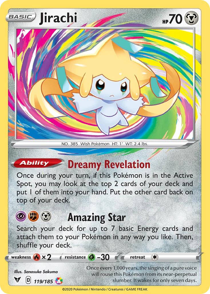 Jirachi 119 Vivid Voltage