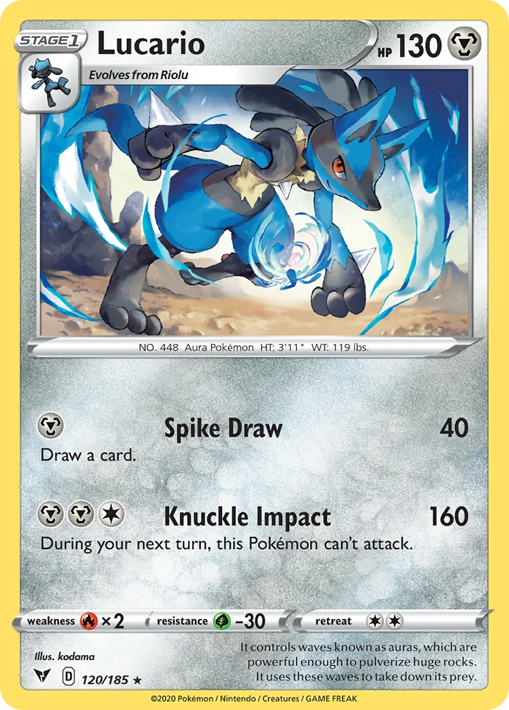 Lucario 120 Vivid Voltage