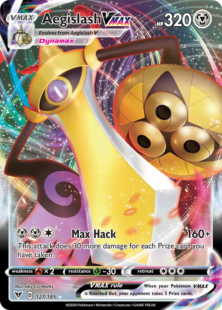 Aegislash VMAX 127 Vivid Voltage