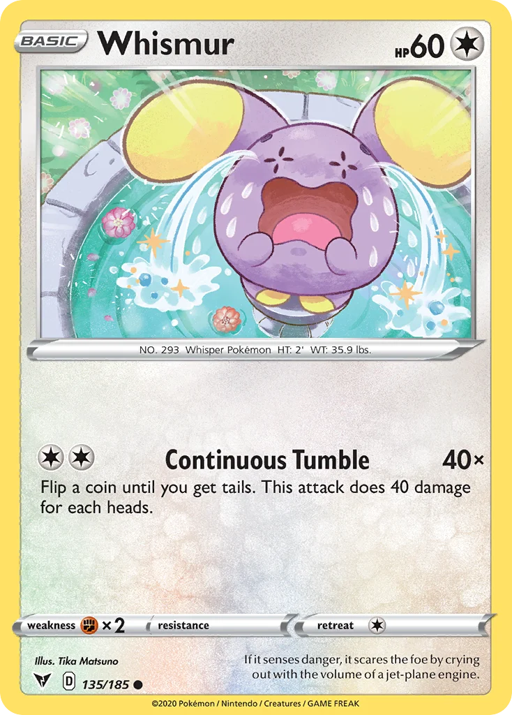 Whismur 135 Vivid Voltage