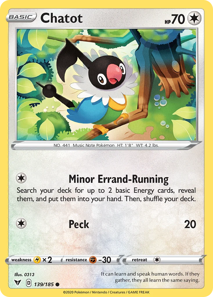 Chatot 139 Vivid Voltage