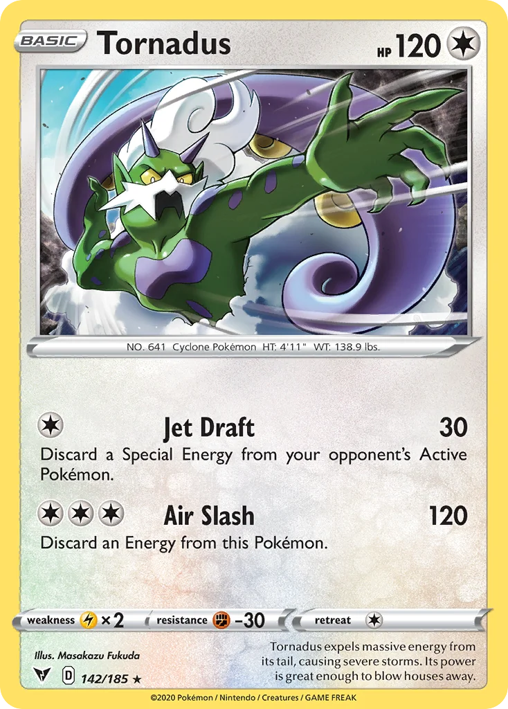 Tornadus 142 Vivid Voltage