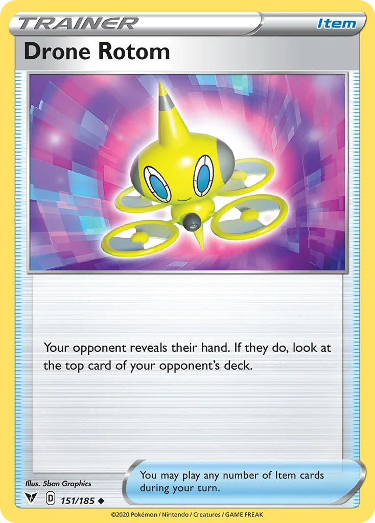 Drone Rotom 151 Vivid Voltage