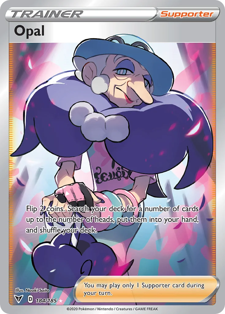 Opal (Full Art) 184 Vivid Voltage