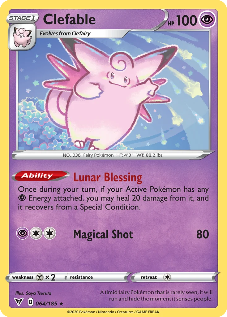 Clefable 064 Vivid Voltage