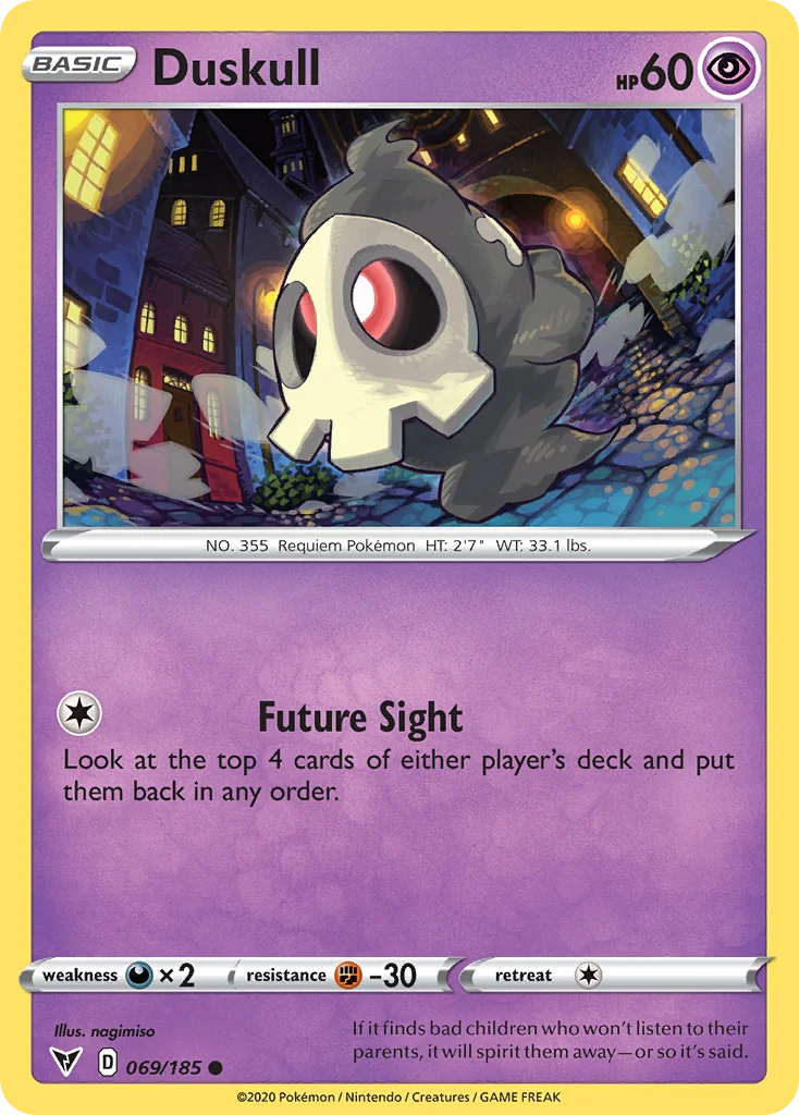 Duskull 069 Vivid Voltage