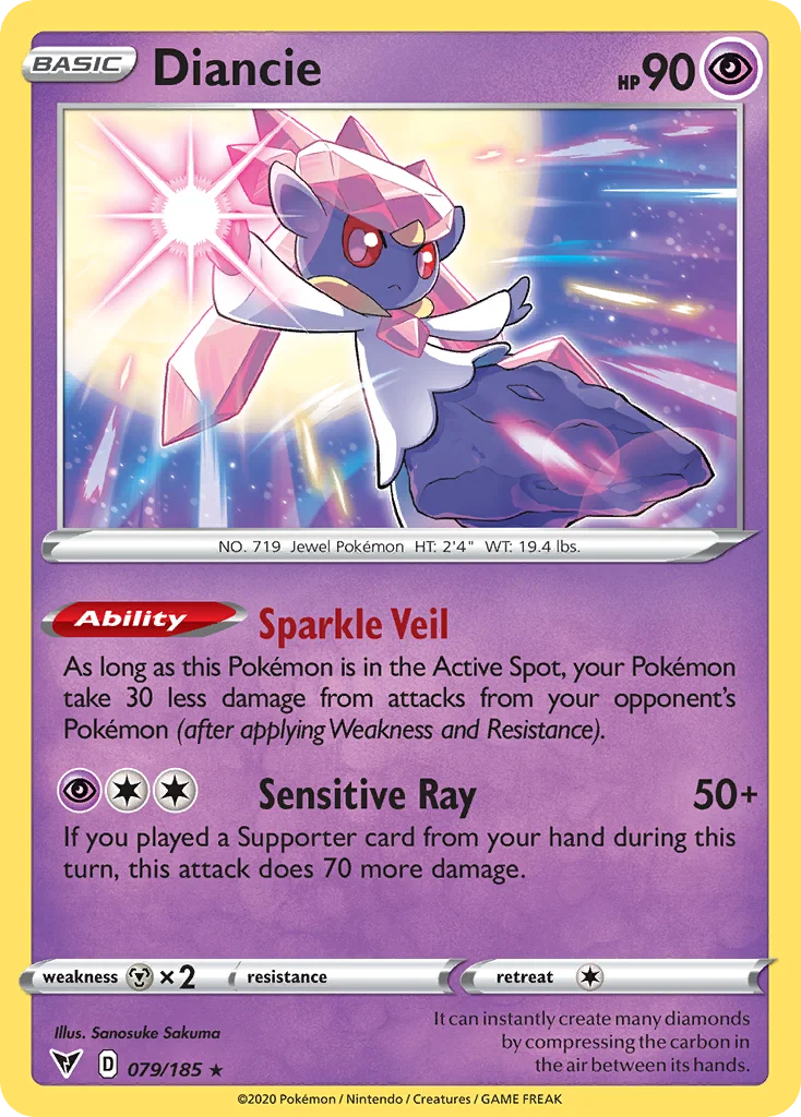 Diancie 079 Vivid Voltage
