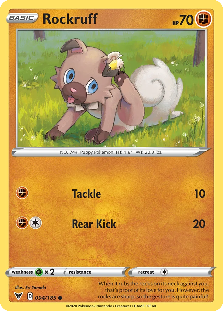 Rockruff 094 Vivid Voltage