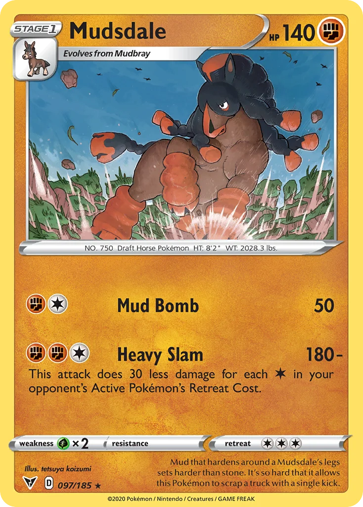 Mudsdale 097 Vivid Voltage