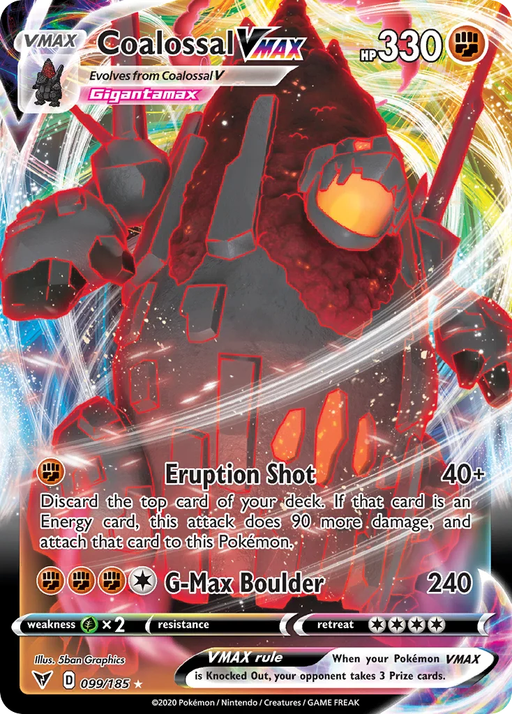 Coalossal VMAX 099 Vivid Voltage