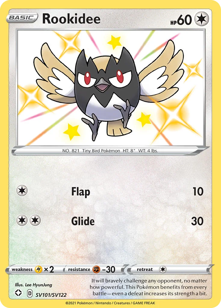 Rookidee SV101 Shining Fates Pokemon Card