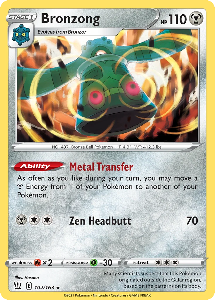 Bronzong 102 Battle Styles