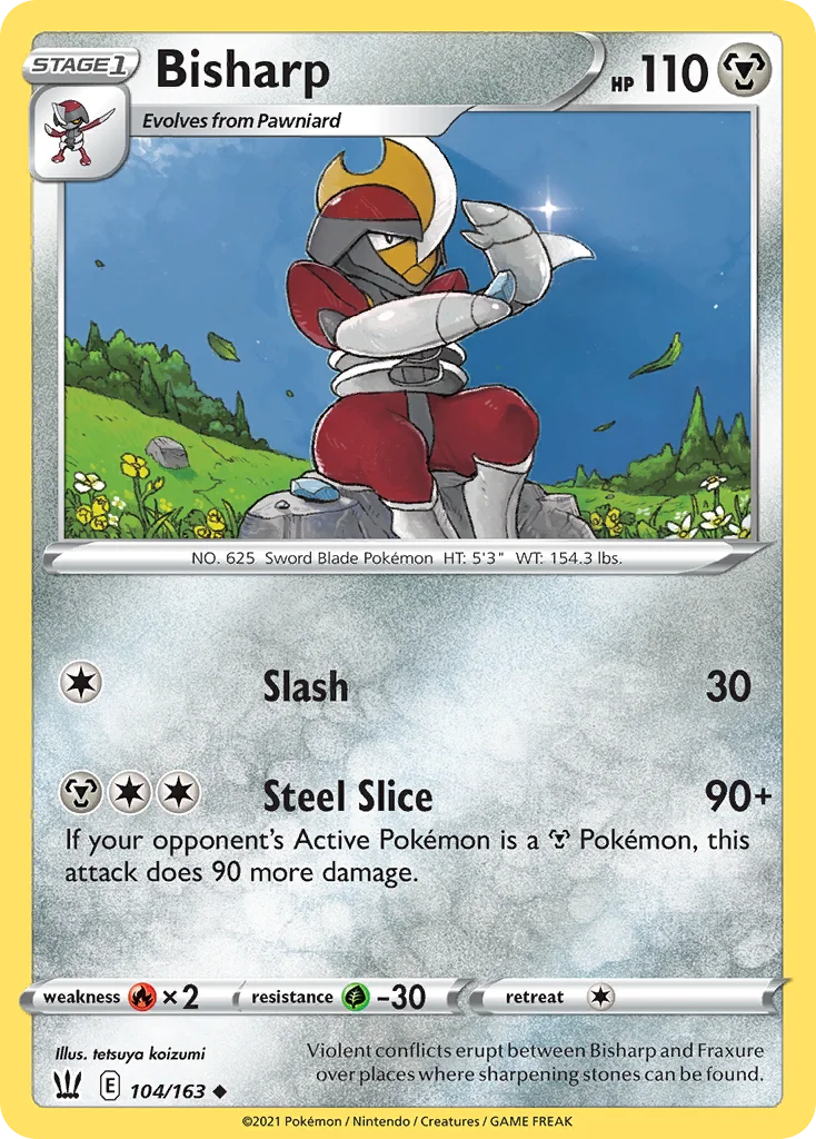 Bisharp 104 Battle Styles