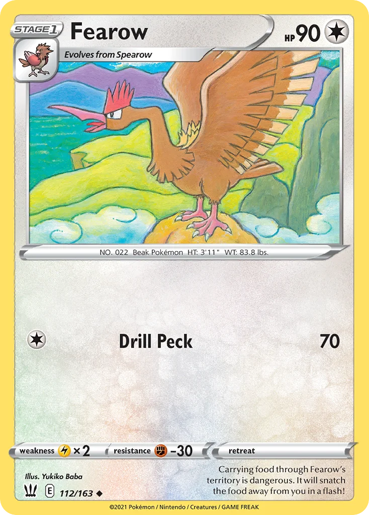 Fearow 112 Battle Styles