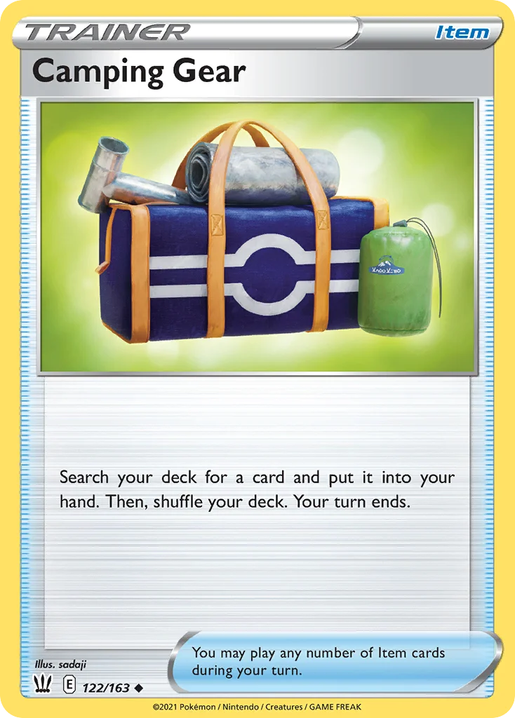 Camping Gear 122 Battle Styles