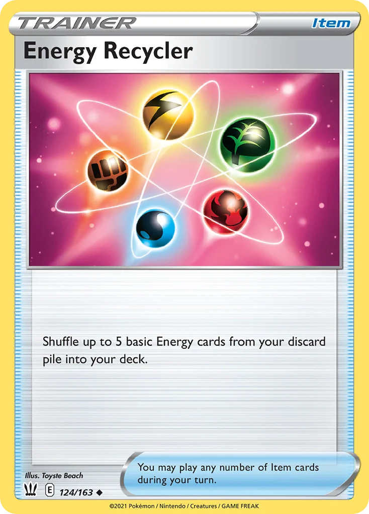 Energy Recycler 124 Battle Styles