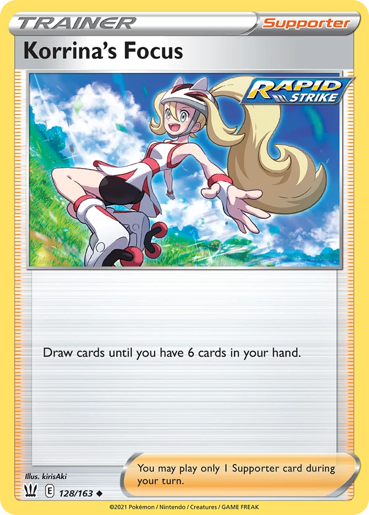 Korrina's Focus 128 Battle Styles