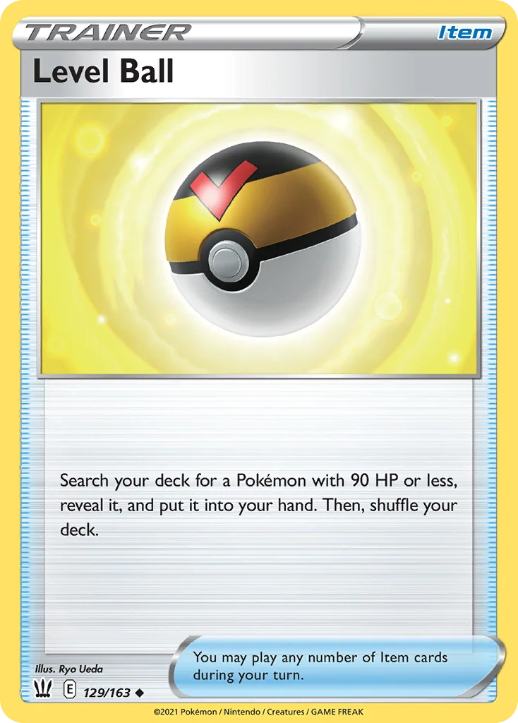 Level Ball 129 Battle Styles