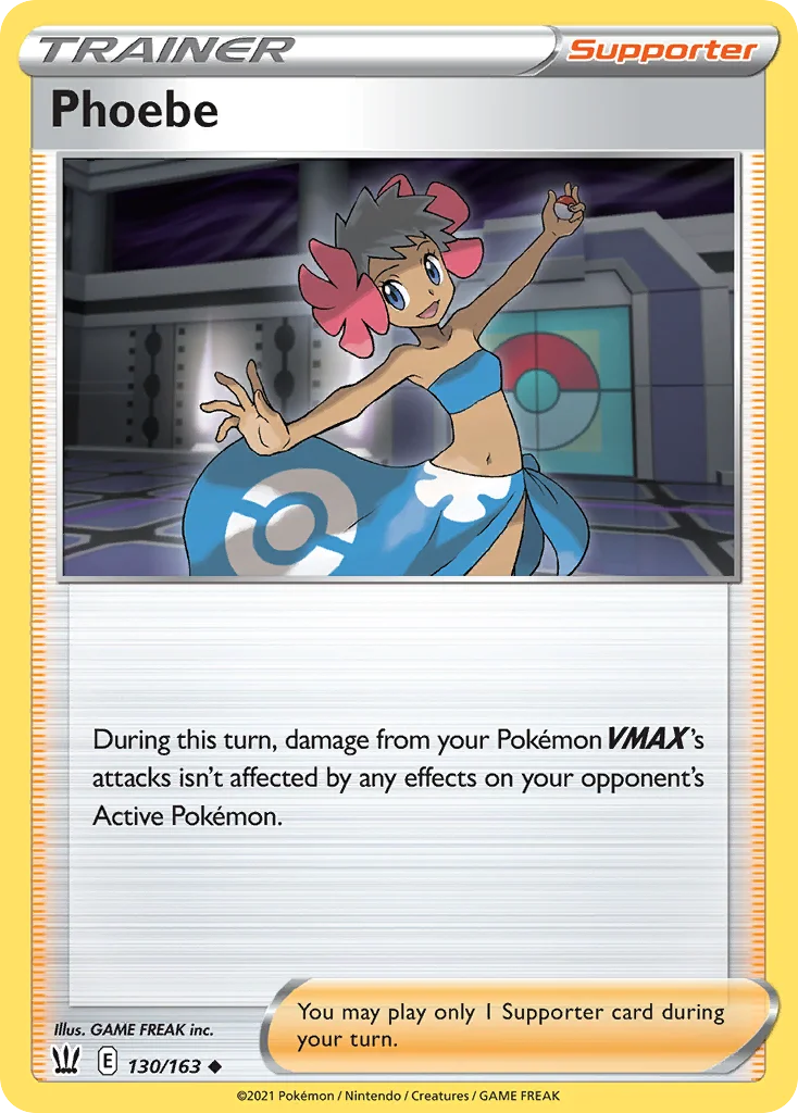 Phoebe 130 Battle Styles