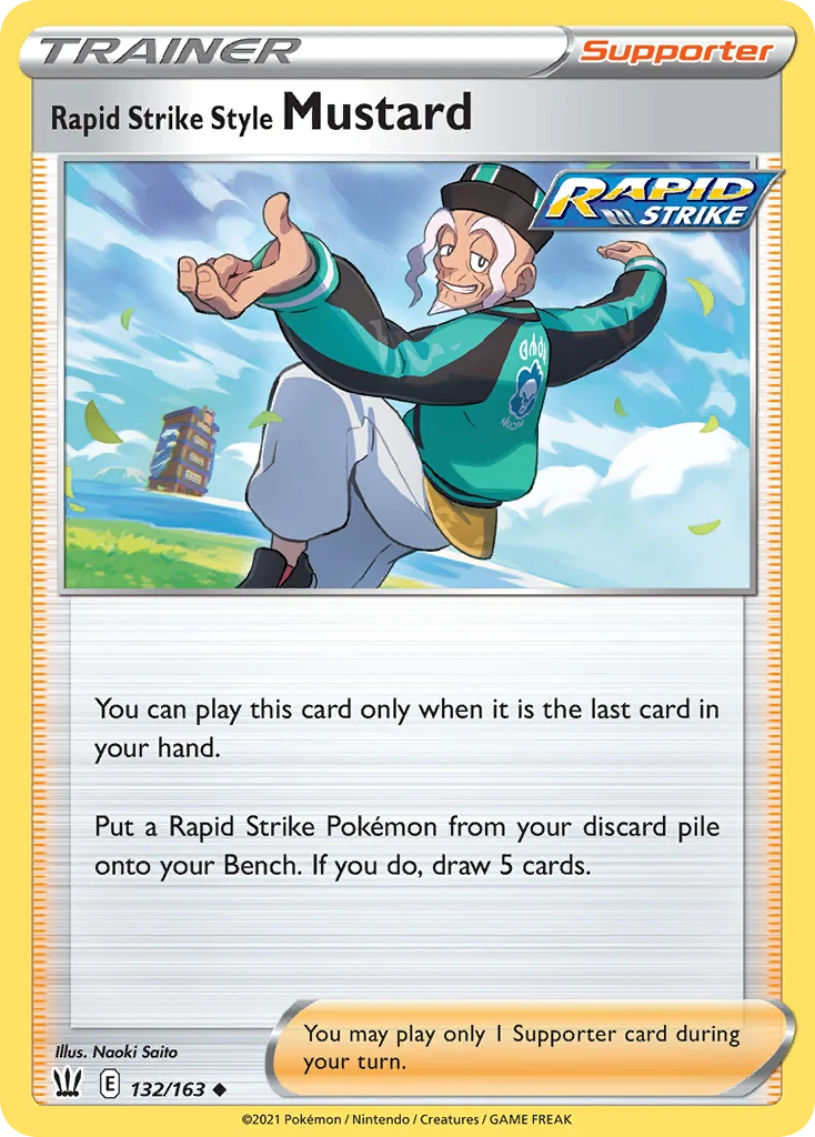 Rapid Strike Style Mustard 132 Battle Styles