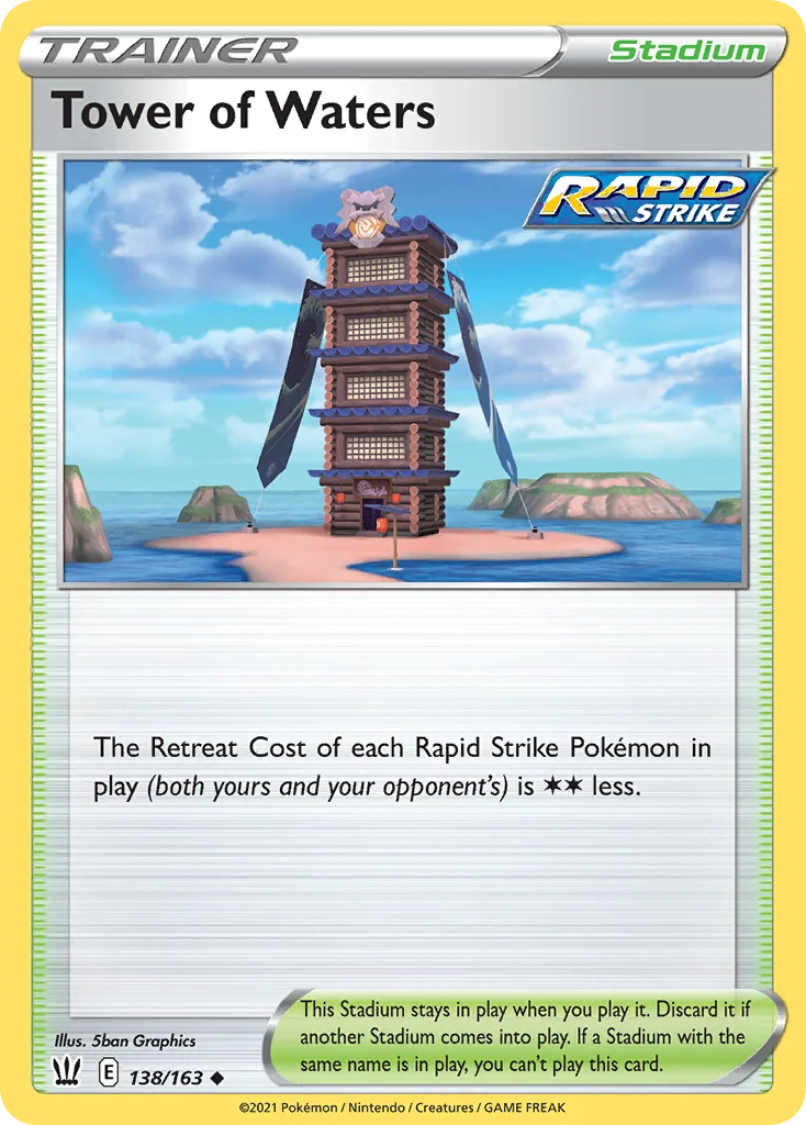 Tower of Waters 138 Battle Styles