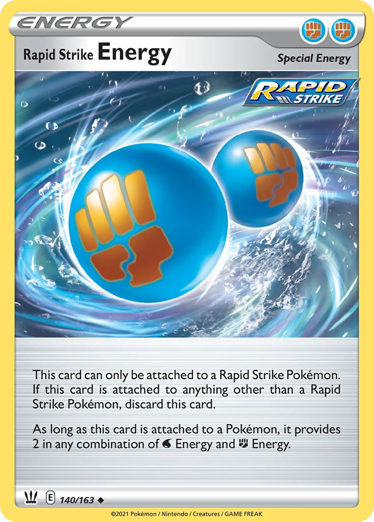 Rapid Strike Energy 140 Battle Styles