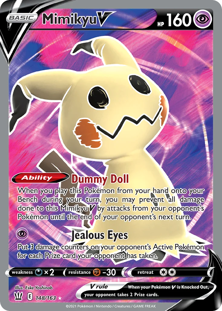 Mimikyu V (Full Art) 148