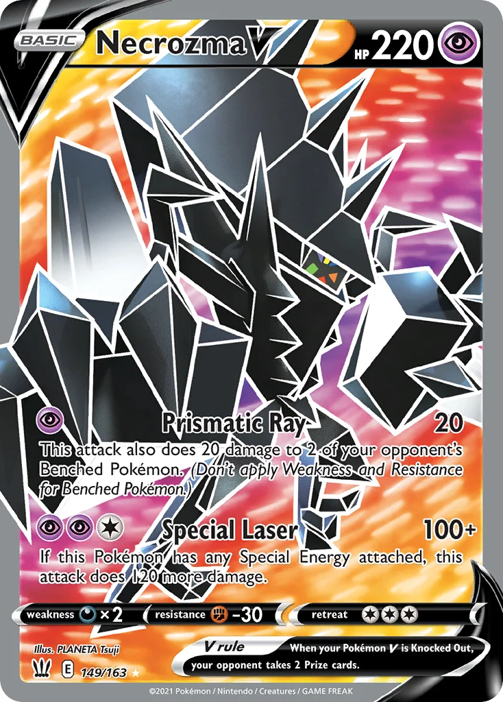 Necrozma V (Full Art) 149 Battle Styles