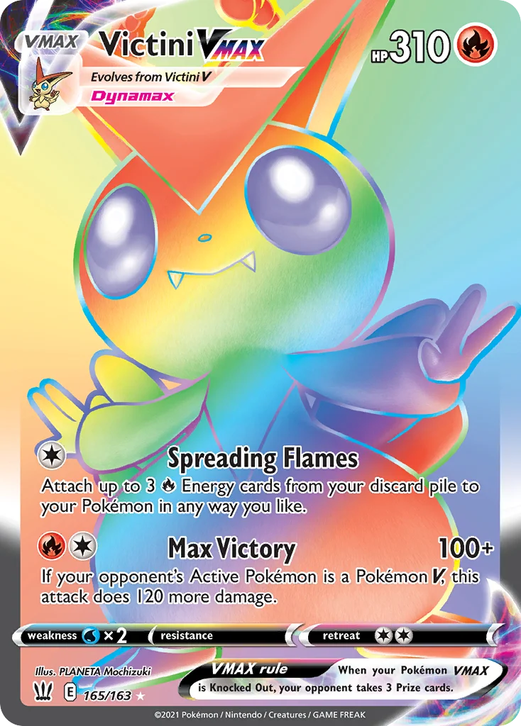 Victini VMAX (Secret) 165 Battle Styles