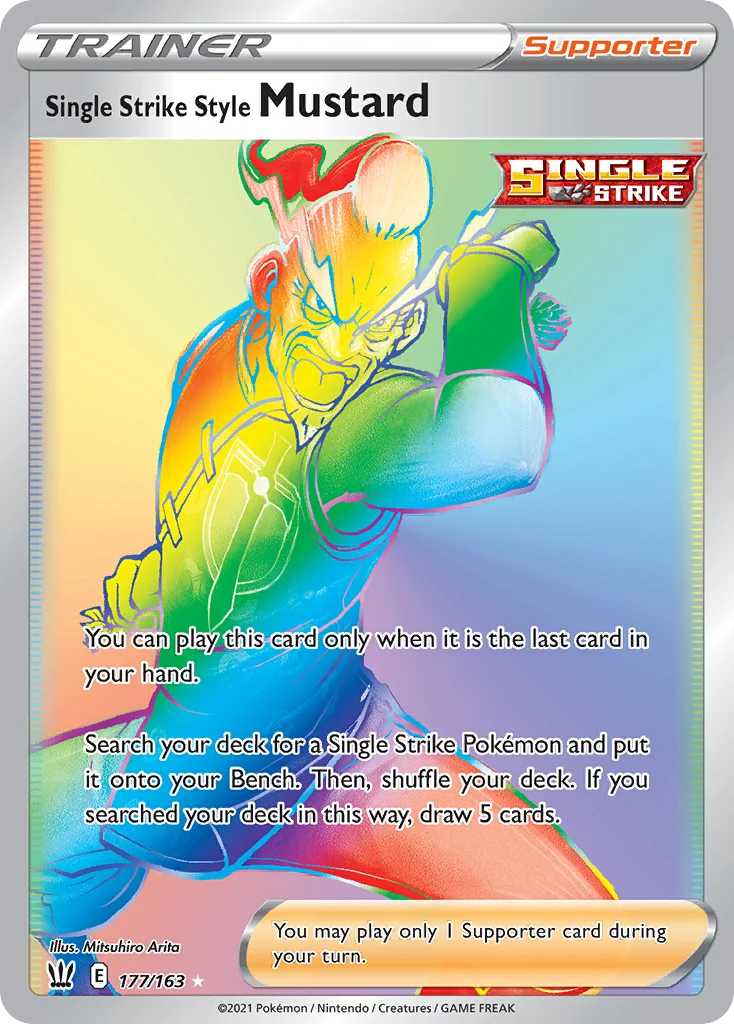 Single Strike Style Mustard (Secret) 177 Battle Styles