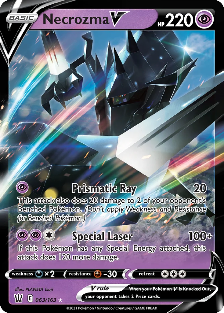 Necrozma V 063 Battle Styles
