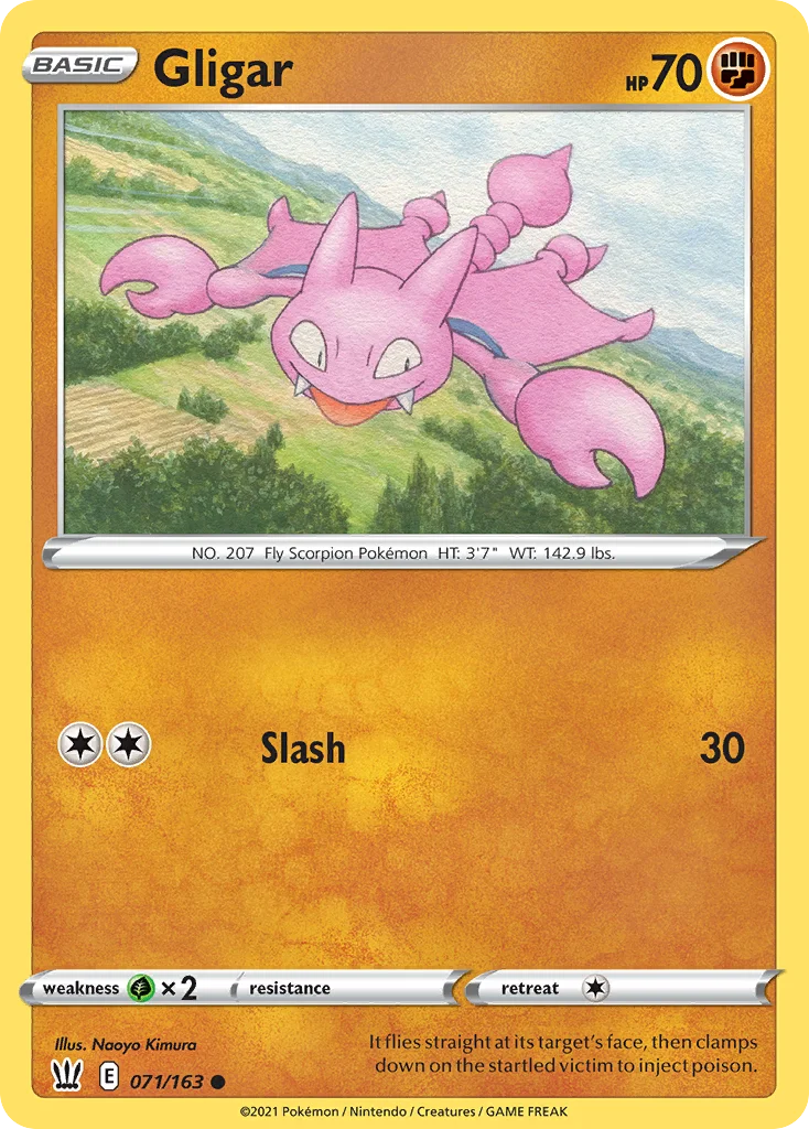 Gligar 071 Battle Styles