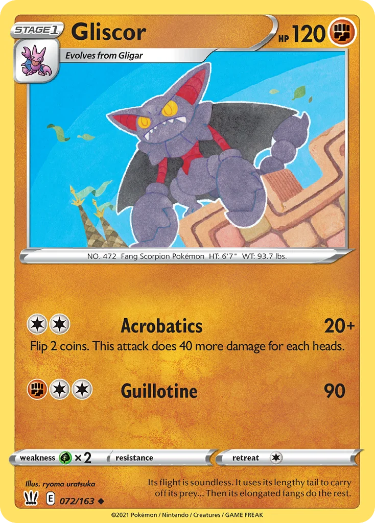 Gliscor 072 Battle Styles