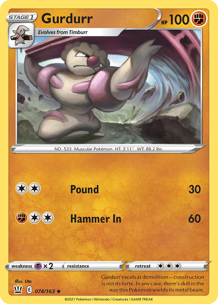 Gurdurr 074 Battle Styles